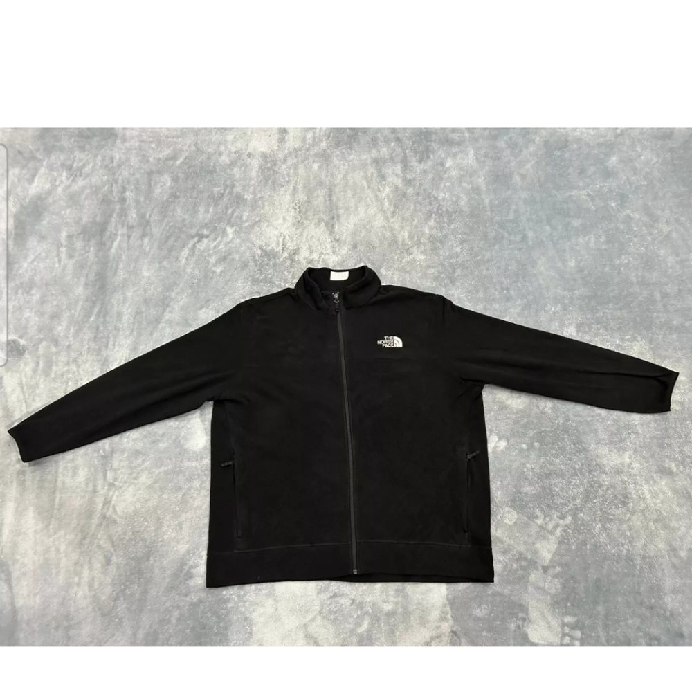 THE NORTH FACE MENS JACKET 3 EXTRA LARGE BLACK FULL ZIP FLEECE